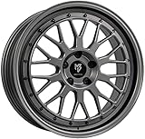 Cerchi MB Design LV1 7.0Jx17 ET45 5x112 Mattgrau compatibile con MINI Cooper SE Clubman One Cooper One Cooper