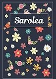 Sarolea: Journal | Agenda | Carnet de Notes | 120 pages | A4 | Blanc | Idée Cadeau