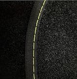 Tappetini in Moquette compatibili con Renault Megane 4° serie 2015-2024 Cucitura Gialla