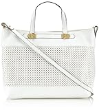 blugirl handbags Two Handles Bag, Borsa a Mano Donna, Bianco (White - White), 39x31x10 cm (B x H x T)