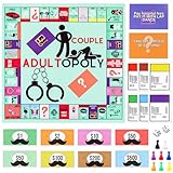 SUPRROW Giochi Da Tavolo Adulto Opoly, Giochi Di Societa per Adulti Intimos Gioco Di Carte, Giochi Da Tavolo Intimi per Coppie Card Games per Riscaldare Le Relazioni