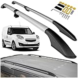CHROMEMASTER | Compatibili con Fiat Doblo Long 2010-2022 | Barre Trasversali da Tetto, Mancorrenti sul Tetto | Sono Utilizzate per il Montaggio di Portapacchi, Box da Tetto o Portabiciclette