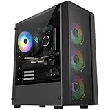 PC Gaming Fisso - Computer Gaming AMD Ryzen 5 4500 • Scheda Video RX 6500XT 8GB • RAM 32GB DDR4 • SSD 1TB NVMe • Wi-Fi AC e Bluetooth • HDMI e DisplayPort • USB 3.0 • Windows 11 Pro