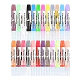 Neuytiky Set di 24 Penne per Candele,10 ml Matite per Candele,Matita di Cera Liquida per Candela,per Tessuto,Cartone,Legno,Ceramica,Candele Fai Da Te