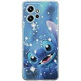 ERT GROUP custodia per cellulare per Xiaomi REDMI NOTE 12 4G originale e con licenza ufficiale Disney, modello Stitch 002 adattato in modo ottimale alla forma dello smartphone, custodia in TPU