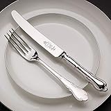 Versailles - Posate, 44 pezzi, 20 micron, placcate in argento, prodotto a Sheffield da Legacy Silverware