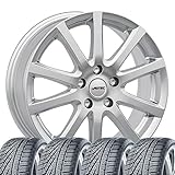 Ruote complete Winterräder Winter ruote complete Skandic 7x17 ET45 5x114,3 compatibile con Renault Fluence, Scénic, Laguna, Latitude, Mégane (III), Még