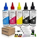 COCADEEX - Bottiglia di inchiostro per cartucce d'inchiostro compatibili con HP 304 o 304XL, per ENVY 5020 5030 5032 5050 DeskJet 2630 2633 3720 3730 3733 3735 3750 3760 3762 3764 Stampante