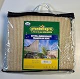 Kit Vela Ombreggiante Beige 5x5x5 m - Resistente e Facile da Installare, Ideale per Giardini, Terrazze e Orti - Protezione Solare Alta Qualità per Esterni