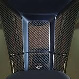 labelbike - Adesivi in Resina 3D Decorazione e Protezione di PEDANA Xadv Moto Scooter compatibili con HONDA X-ADV 750 2017-2020 - Colore Simil Carbonio