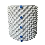 POSH Vaso traspirante con pareti profilate, favorisce una crescita sana delle radici, ideale per la casa e il giardino (34,5 l)