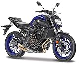 Maisto M34007-18855 1:18 Moto Yamaha MT07, Nero