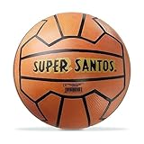 Mondo Toys - Pallone da Calcio SUPER SANTOS - per bambina/bambino - colore arancione - 02112
