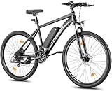 Touroll Bicicletta Elettrica, U1, Batteria Rimovibile 36V 13Ah, Autonomia di 65-30km, bicicletta elettrica uom, Motore 45 NM (U1 29")