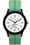 Timex Monopoly MK1 36mm Orologio da uomo - Cinturino verde quadrante bianco cassa nera
