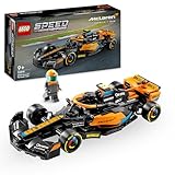 LEGO Speed Champions Monoposto da Corsa McLaren Formula 1 2023, Macchina Giocattolo F1 per Bambini e Bambine da 9 Anni, Modellino di Auto da Costruire con Minifigure del Pilota, Idea Regalo 76919
