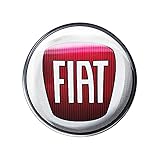 Fiat Adesivo 3D Ufficiale Logo Color, Diam. 58 mm