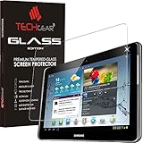 TECHGEAR Vetro Temperato Compatibile con Il Samsung Galaxy Note 10.1 Pollici - Autentica Pellicola protecttiva in Vetro Temperato per Samsung Galaxy Note 10.1 - Modelli: GT-N8000, GT-N8010, GT-N8020