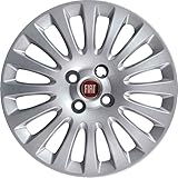 Kit di 4 copricerchi adattabili - per FIAT GRANDE PUNTO/PUNTO EVO modello 2009 - diametro 15" - non originali