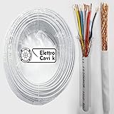 CAVO SCHERMATO FR2OHH2R 10x0,50 mm² GOMMATO ANTIFIAMMA MULTIPOLARE FLESSIBILE 10 POLI 10 METRI - MARCA ELETTRO CAVI K