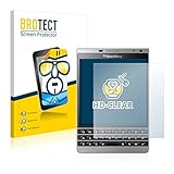 brotect Pellicola Protettiva per BlackBerry Passport Silver Edition Protezione Schermo (2 Pezzi) [Trasparente, Anti-Impronte]