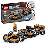 LEGO Speed Champions Auto da Corsa McLaren F1 Team MCL38 Macchina Giocattolo da Collezione con Minifigure del Pilota, Modello per Bambini e Bambine da 10 Anni o per Adulti Fan della Formula 1 77251