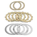 Mad Hornets - Kit frizione in acciaio e piastre di attrito per Yama-ha XP500 T-MAX Tmax 500 2001-2011