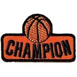 Mediac - Toppa termoadesiva, motivo: Champion Basket