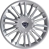 Kit di 4 copricerchi adattabili - per LANCIA YPSILON (logo nuovo)- diametro 15" - non originali