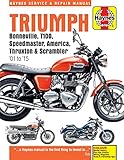 Triumph Bonneville, T100, Speedmaster, America, Thruxton & Scrambler: 2001 to 2015