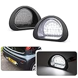 njssjd 2 LED luci targa per Peugeot 107 2005-2014 Citroen C1 2005-2013