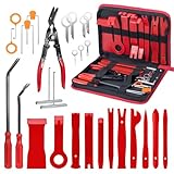 MumdoYAL 28 Stück Attrezzi Officina Meccanica Auto,Pallet in Plastica,Attrezzatura Officina,Zubehör Befestigung Clips Removal Reparatur Werkzeuge