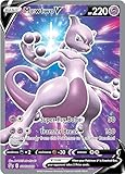 Pokemon - Mewtwo V - SWSH229 - Full Art - Black Star Promo - Pokemon Go