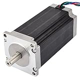 STEPPERONLINE NEMA 23 Motore passo-passo 3NM 4.2A 4 fili Albero da 10mm per lastre di fresatura CNC Plasma