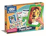 IDEA Clementoni - Set da disegno con cavalletto per bambini dai 7 anni in su, include colori tempera, penne, pennelli, carte e matite 18717