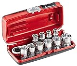 Usag U06100001 610 1/4 Efk Set Bussole Ribassate, Nero