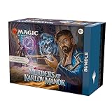 Bundle di Magic: The Gathering Delitti al Maniero Karlov: 9 buste di gioco, 30 carte terra e accessori esclusivi (English Version)