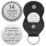 Ukodnus Moneta di sobrietà da 1 a 11 mesi, moneta sobria da 1 a 30 anni, pulita e sobria un giorno alla volta, gettone di recupero, regali di chip medaglione di anniversario AA, alcolisti anonimi,