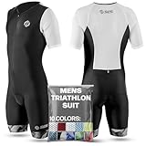 SLS3 Tuta da Triathlon da Uomo, con Maniche aerodinamiche, Triathlon PRO FX, da Uomo
