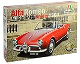Italeri 3653 Modello in Plastica da Assemblare Auto Alfa Romeo Giulietta Spider 1300 Model Kit Scala 1:24