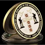 Monete Commemorative 100 Anni dalla Fine della Prima Guerra Mondiale, Monete Souvenir da Collezione Placcate in Argento/Oro, Regali da Collezione