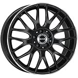 CERCHIO IN LEGA MAK ARROW 9x18 5x112 ET 42 GLOSS BLACK MIRROR RING