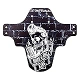 Parafango frontale per mountain bike, MTB, strada, compatibile con bici con ruote da 26", 27.5" e 29", per enduro, e-bike, DH, XC, freeride e ciclismo (ROCK)