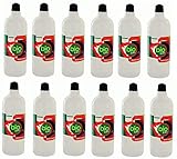 12x 1 LT BIOETANOLO COMBUSTIBILE Ecologico Naturale INODORE per Camino BIOCAMINO Sprint