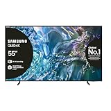 Samsung TV QE55Q60DAUXZT QLED 4K, Smart TV 55" Quantum processor Lite 4K, AirSlim, DVBT-2, Q-Symphony & OTS Lite, Integrato con Alexa e Bixby, compatibile con Google Assistant, Titan Gray 2024