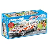 PLAYMOBIL City Life 70050, Automedica con Lampeggianti e Sirena, dai 4 Anni