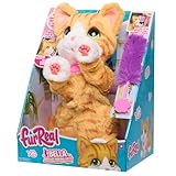 Just Play Giocattolo interattivo furReal Bella the Biscuit-Making Kitty da 25,4 cm, oltre 30 suoni e reazioni, peluche, giocattoli per bambini dai 4 anni