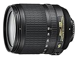 Nikon Nikkor Obiettivo AF-S DX 18-105 mm, f/3.5-5.6G ED VR, Nero [Versione EU] (Ricondizionato)