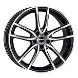 CERCHIO IN LEGA MAK EVO 9x19 5x112 ET 20 BLACK MIRROR