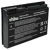 vhbw batteria compatibile con Acer Travelmate 2494WLMi, 3900, 4200, 4202LMi, 4202WLMi, 4230 laptop, notebook (4400mAh, 14,8V, Li-Ion)